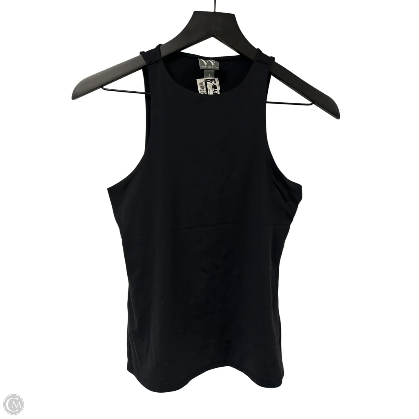 Top Sleeveless Basic By Worthington In Black, Size: S
