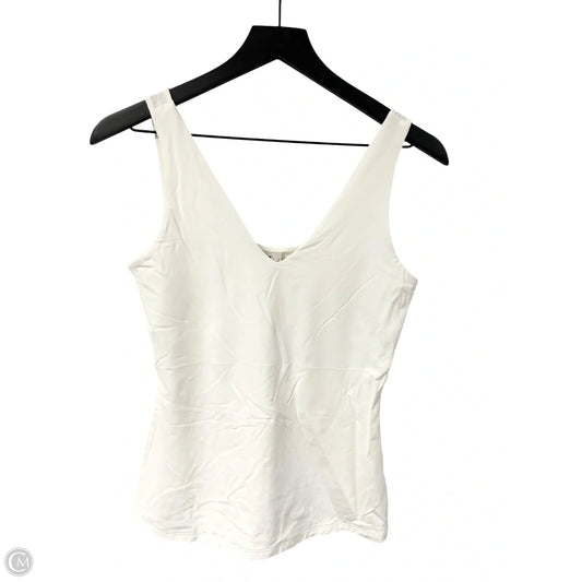 Top Sleeveless Basic By Worthington In White, Size: S