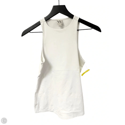 Top Sleeveless Basic By Worthington In White, Size: S