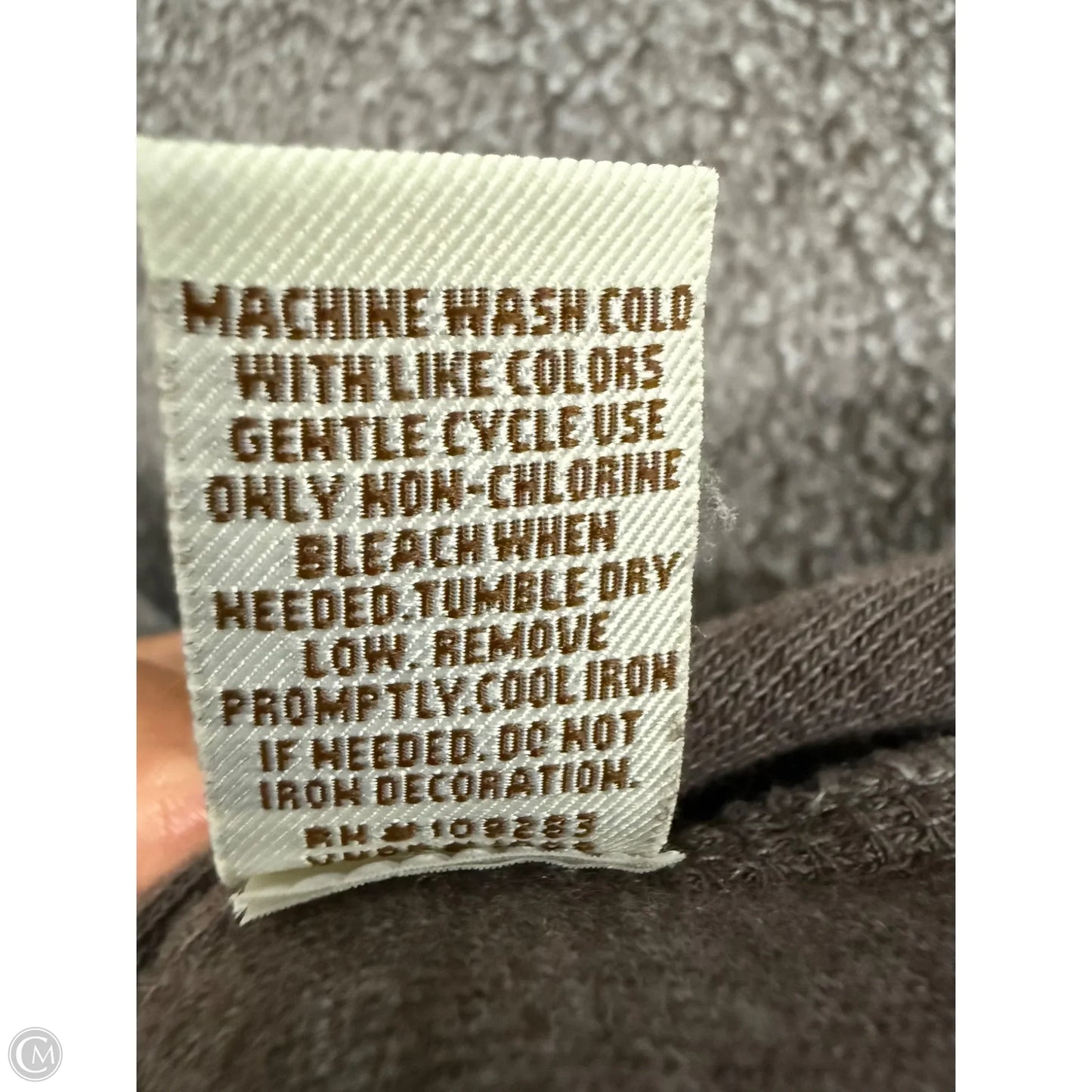Sweatshirt Crewneck By Vintage Havana In Brown, Size: S