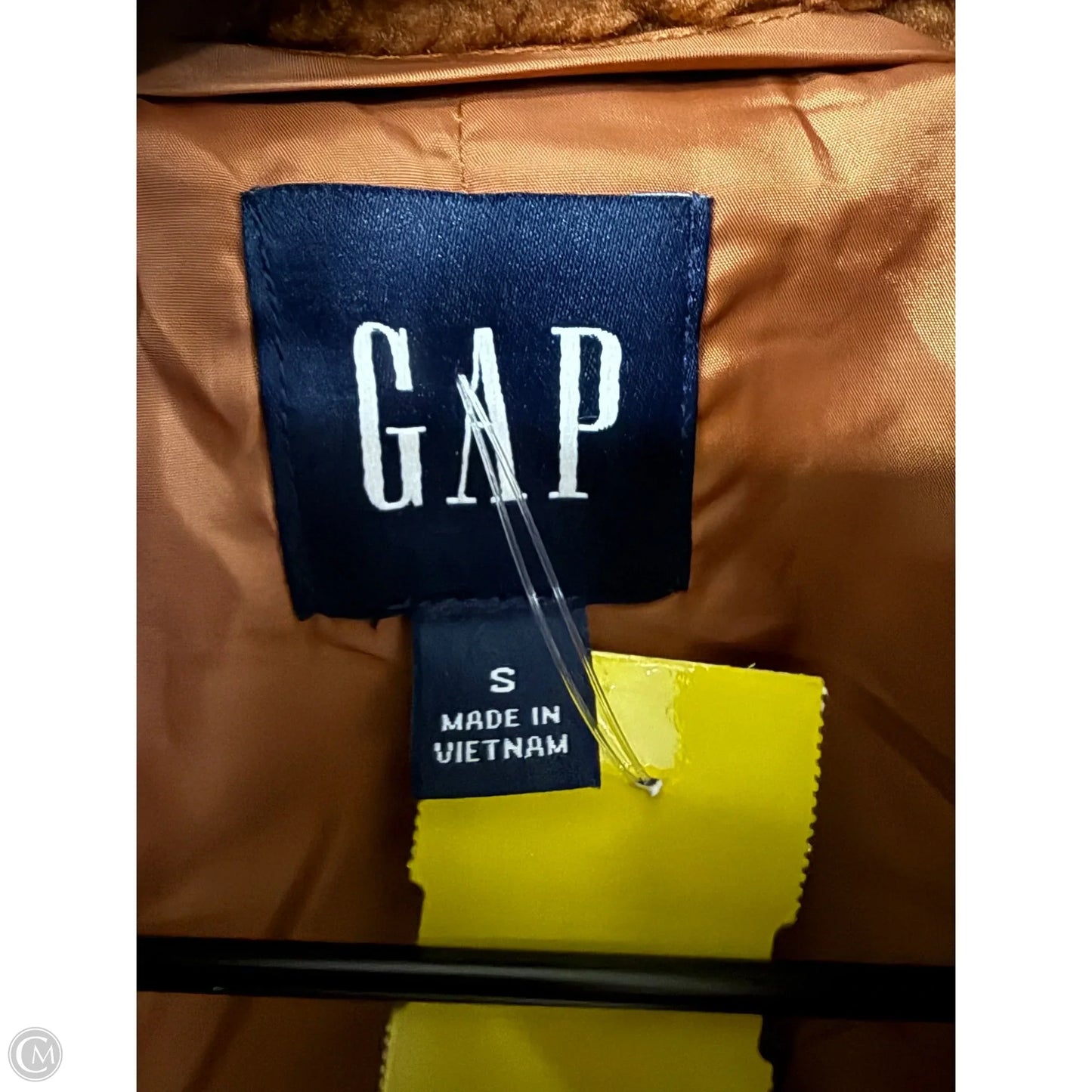 Jacket Faux Fur & Sherpa By Gap In Brown, Size: S