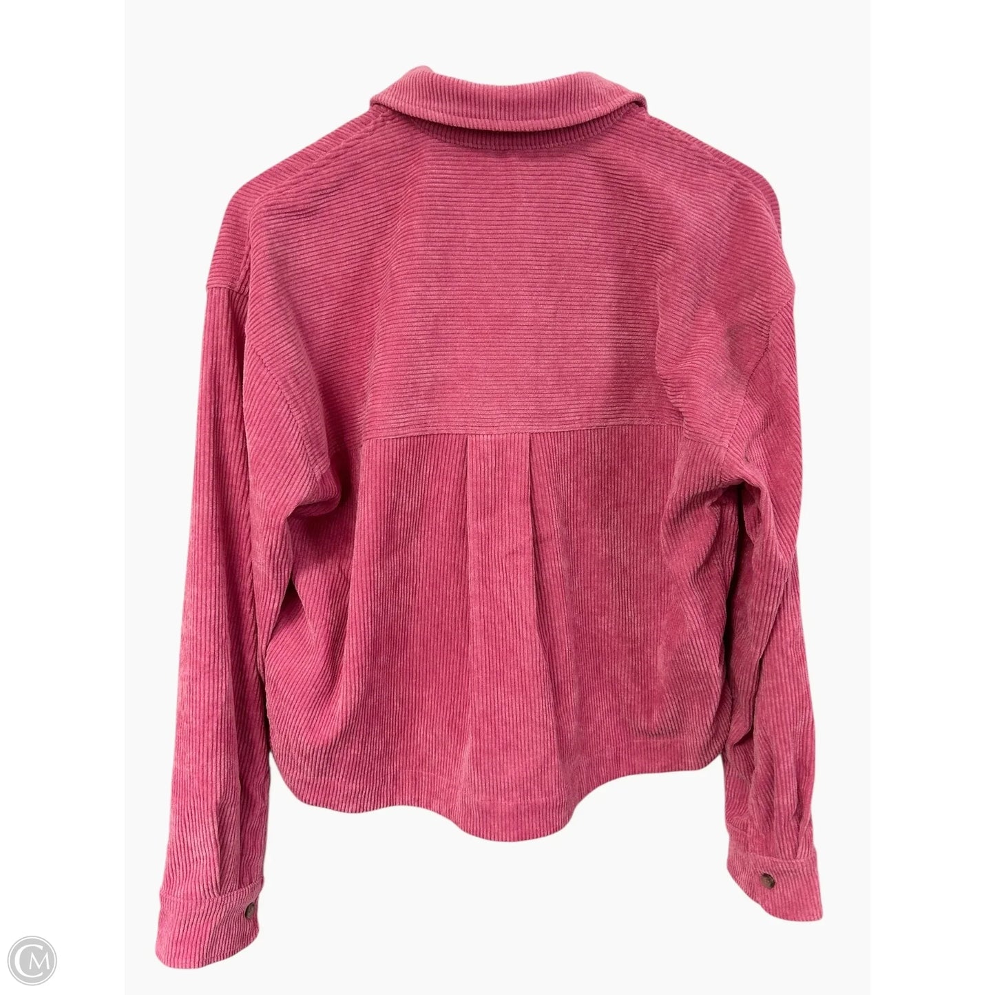 Blouse Long Sleeve By Wishlist In Pink, Size: M