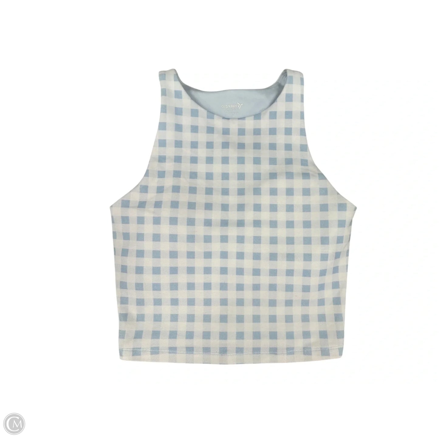 Athletic Tank Top By Old Navy In Blue & White, Size: Xs