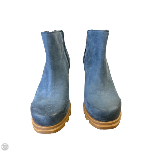 Boots Ankle Heels By Sorel In Blue, Size: 7