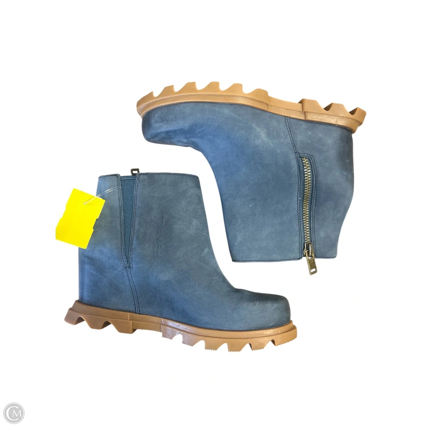 Boots Ankle Heels By Sorel In Blue, Size: 7