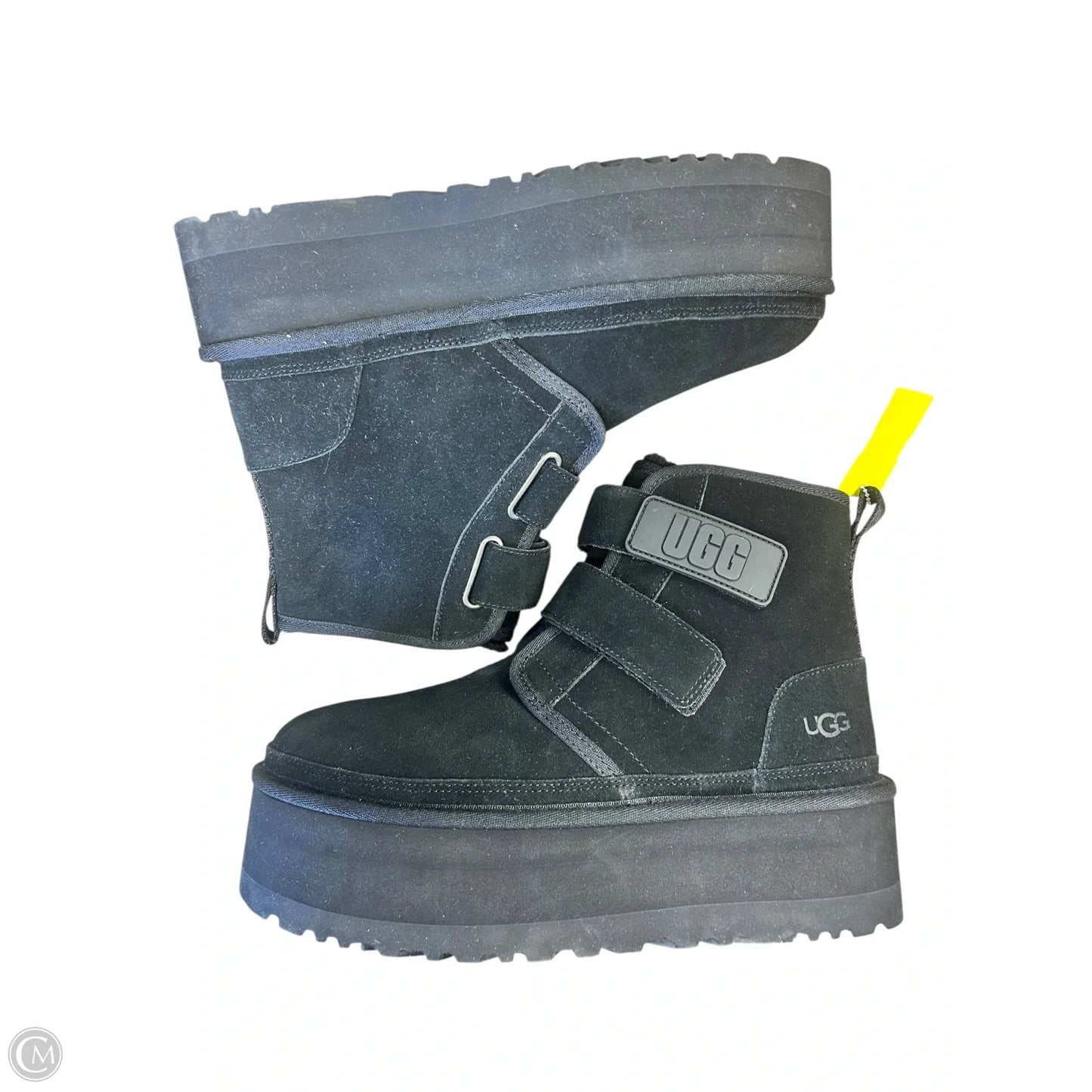 Boots Designer By Ugg In Black, Size: 9