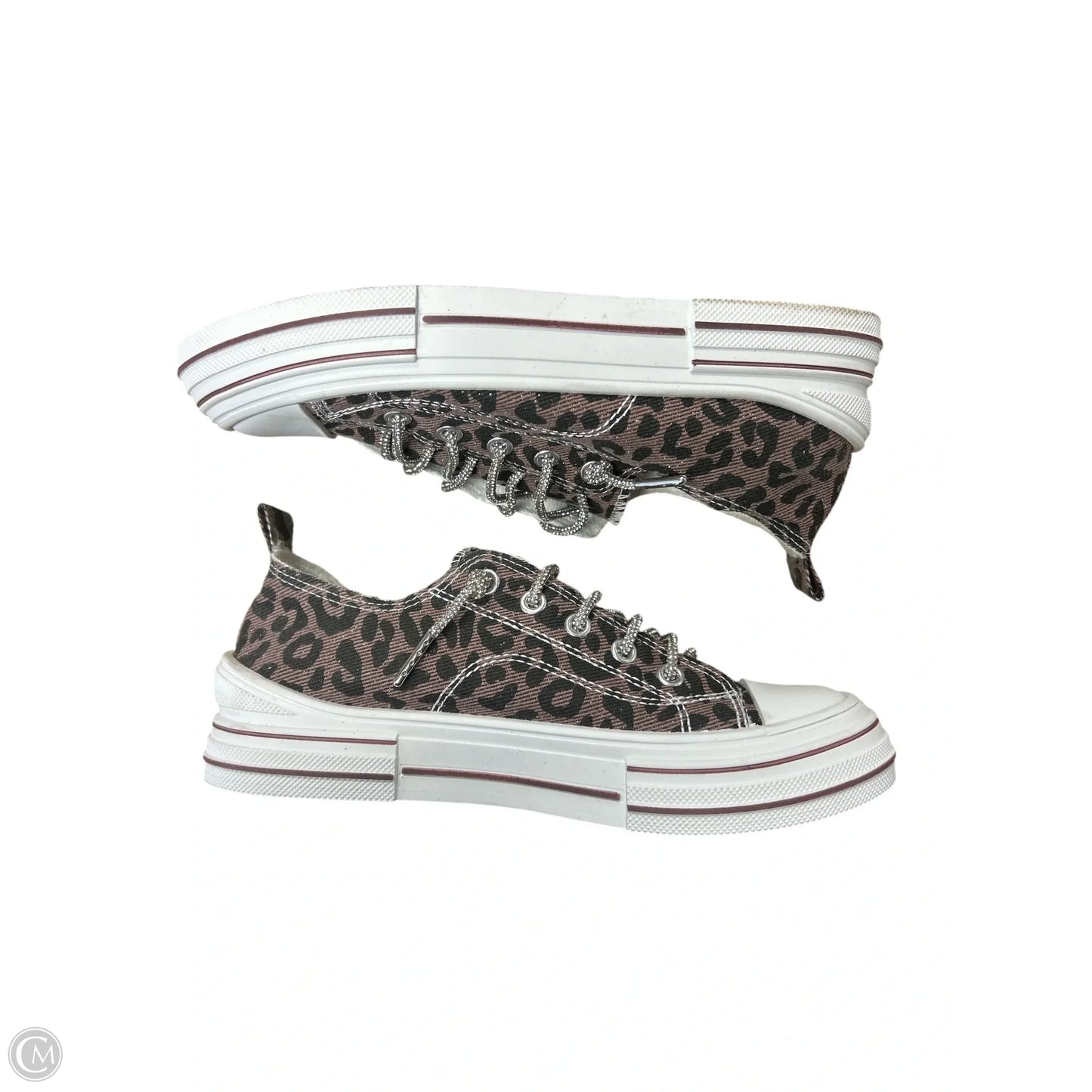 Shoes Flats By Very G In Animal Print, Size: 8
