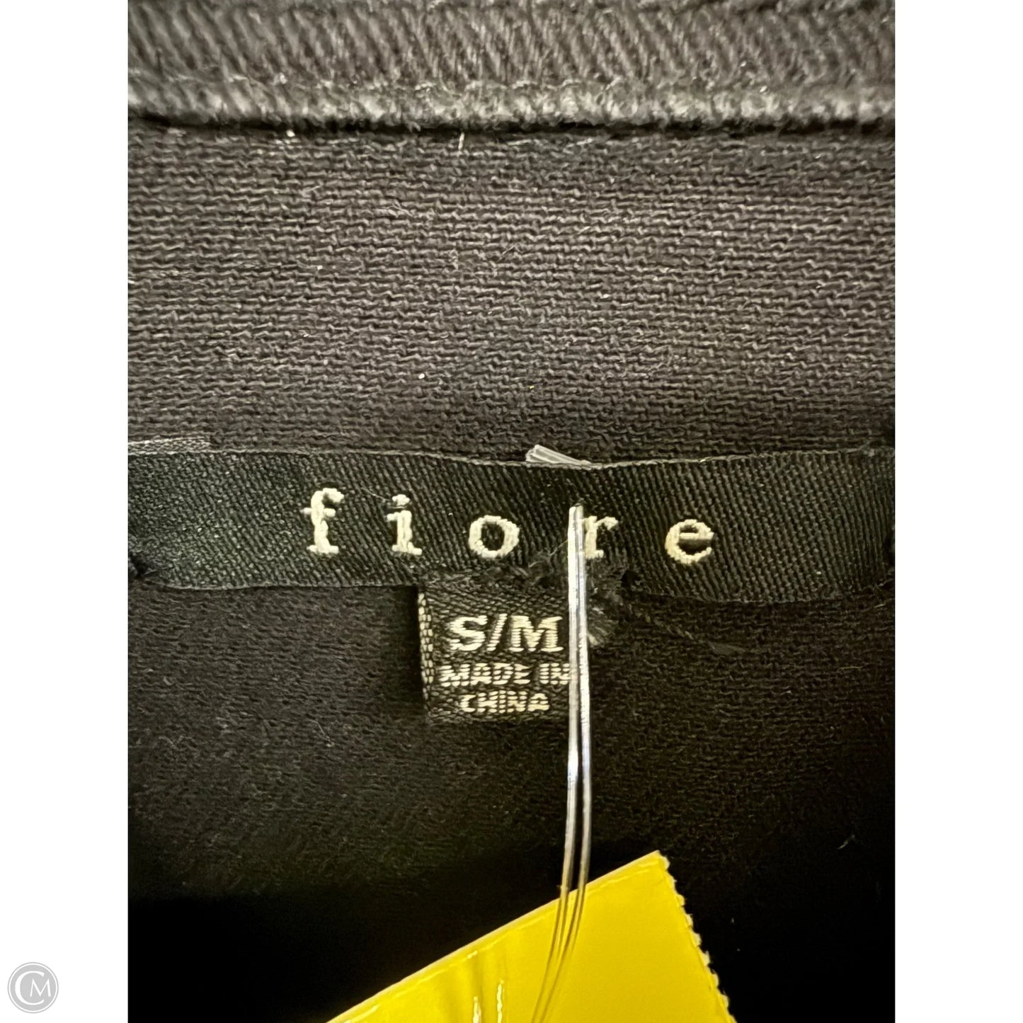 Jacket Denim By Cmc In Black Denim, Size: S