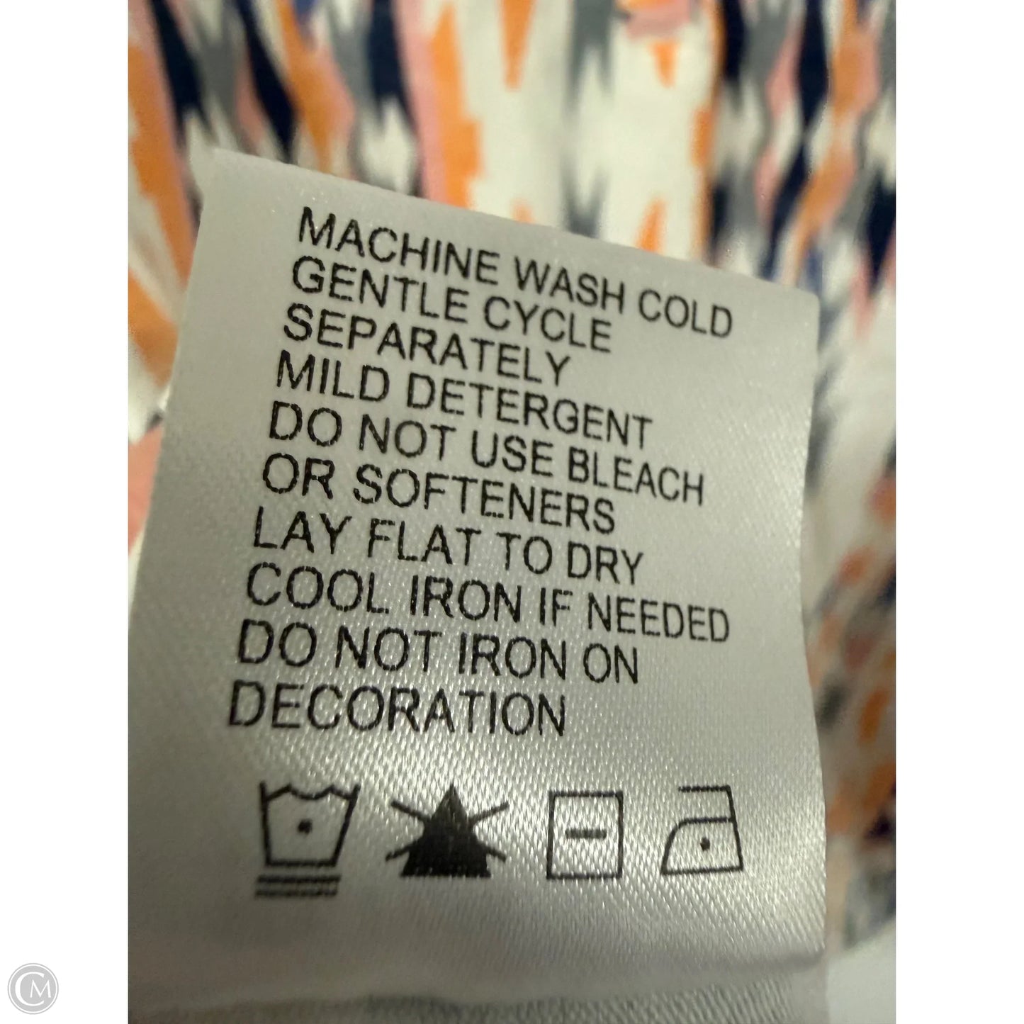 Top Sleeveless By Clothes Mentor In Multi-colored, Size: L