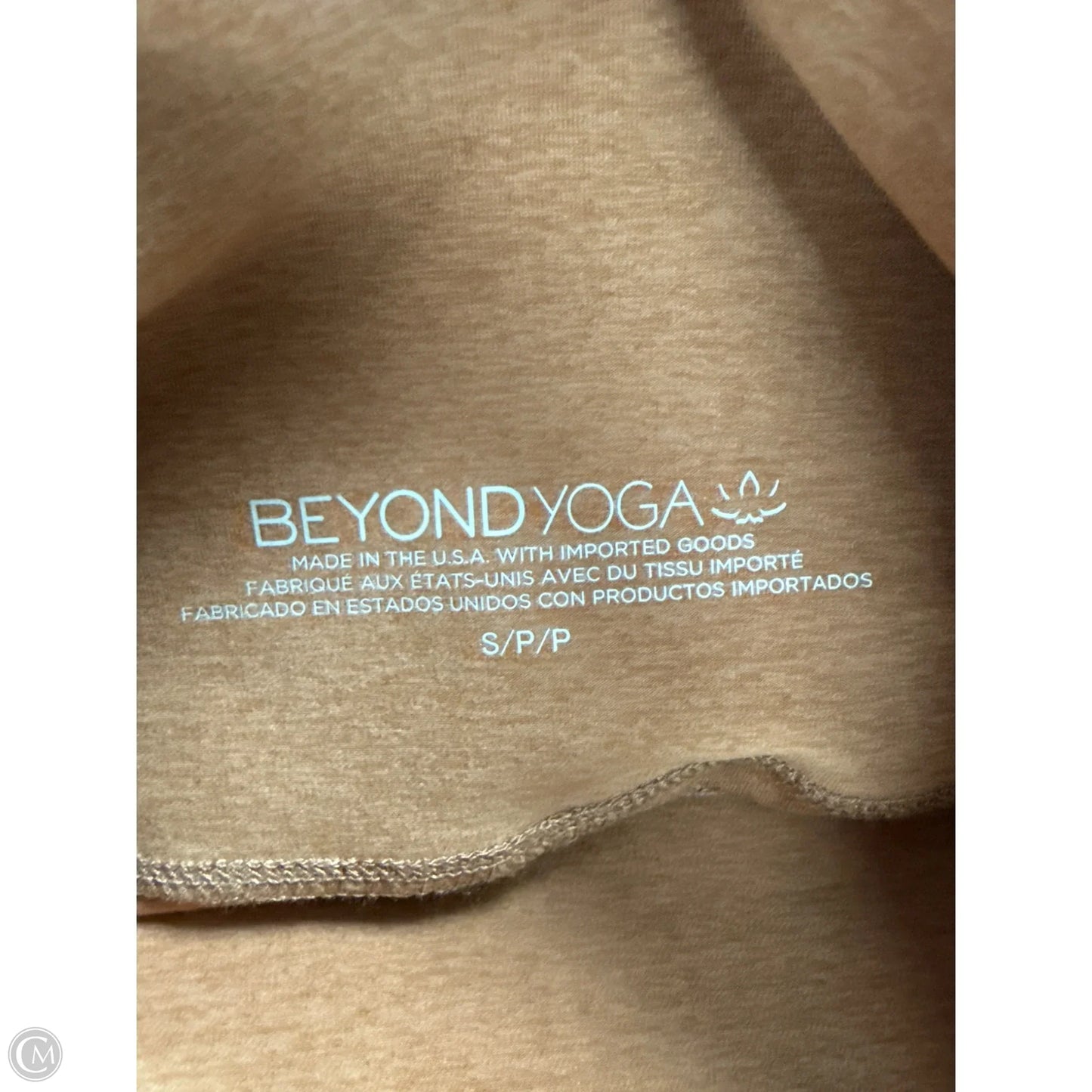 Athletic Leggings By Beyond Yoga In Orange, Size: S