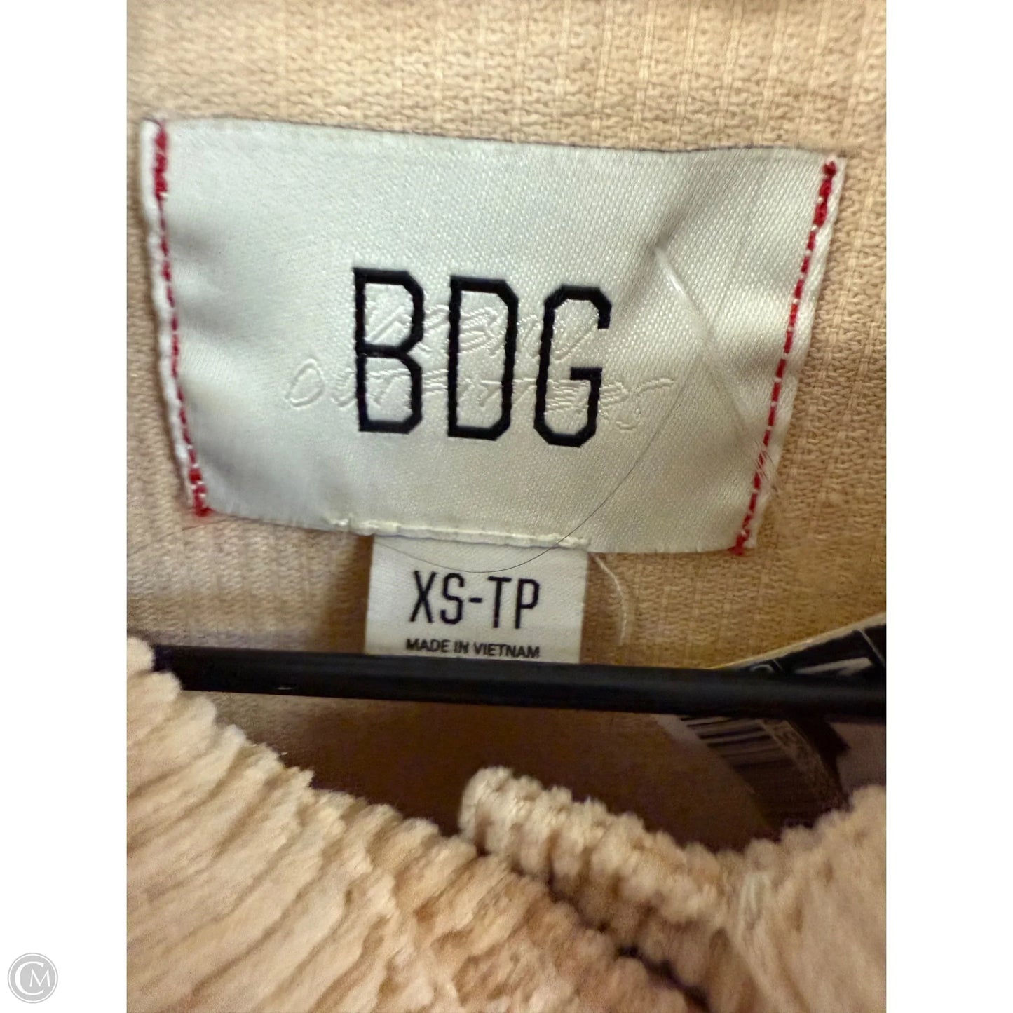 Jacket Shirt By Bdg In Yellow, Size: Xs