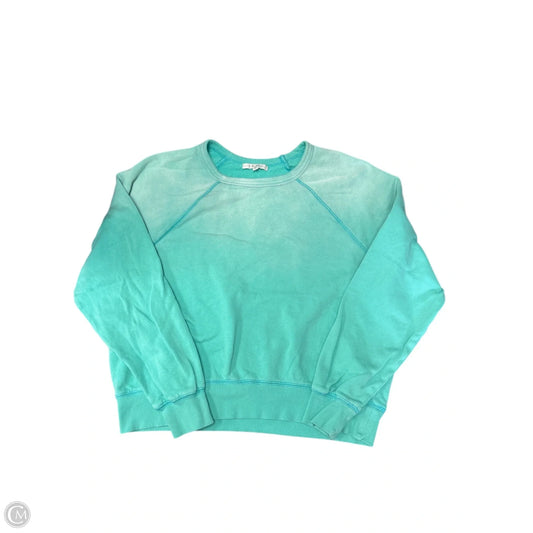 Sweatshirt Crewneck By Z Supply In Aqua, Size: S