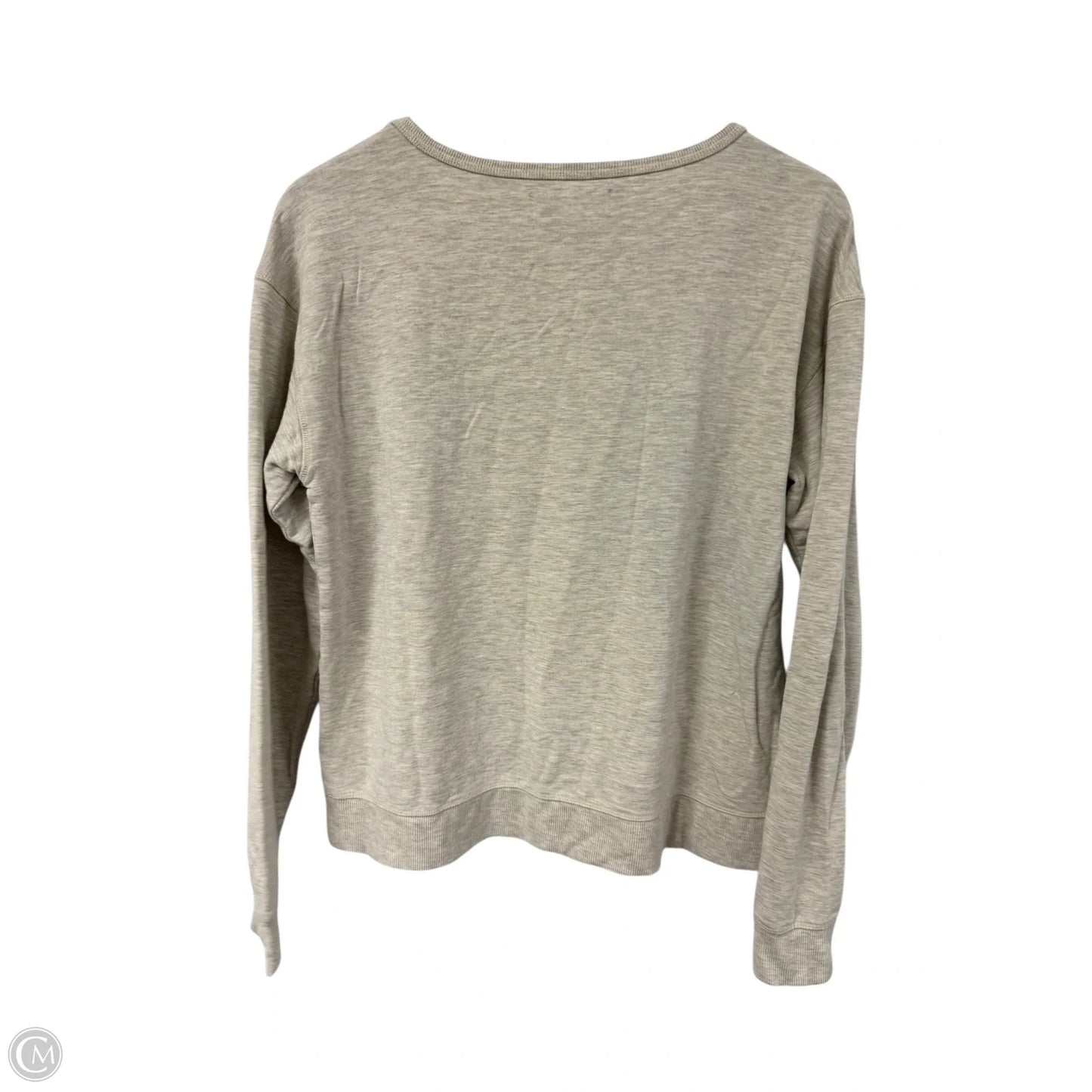 Sweatshirt Crewneck By Idyllwind In Grey, Size: M
