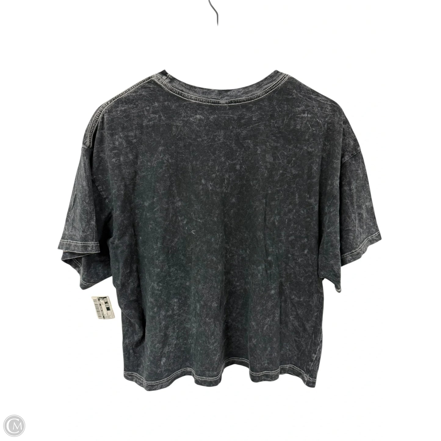 Top Short Sleeve By Clothes Mentor In Grey, Size: L