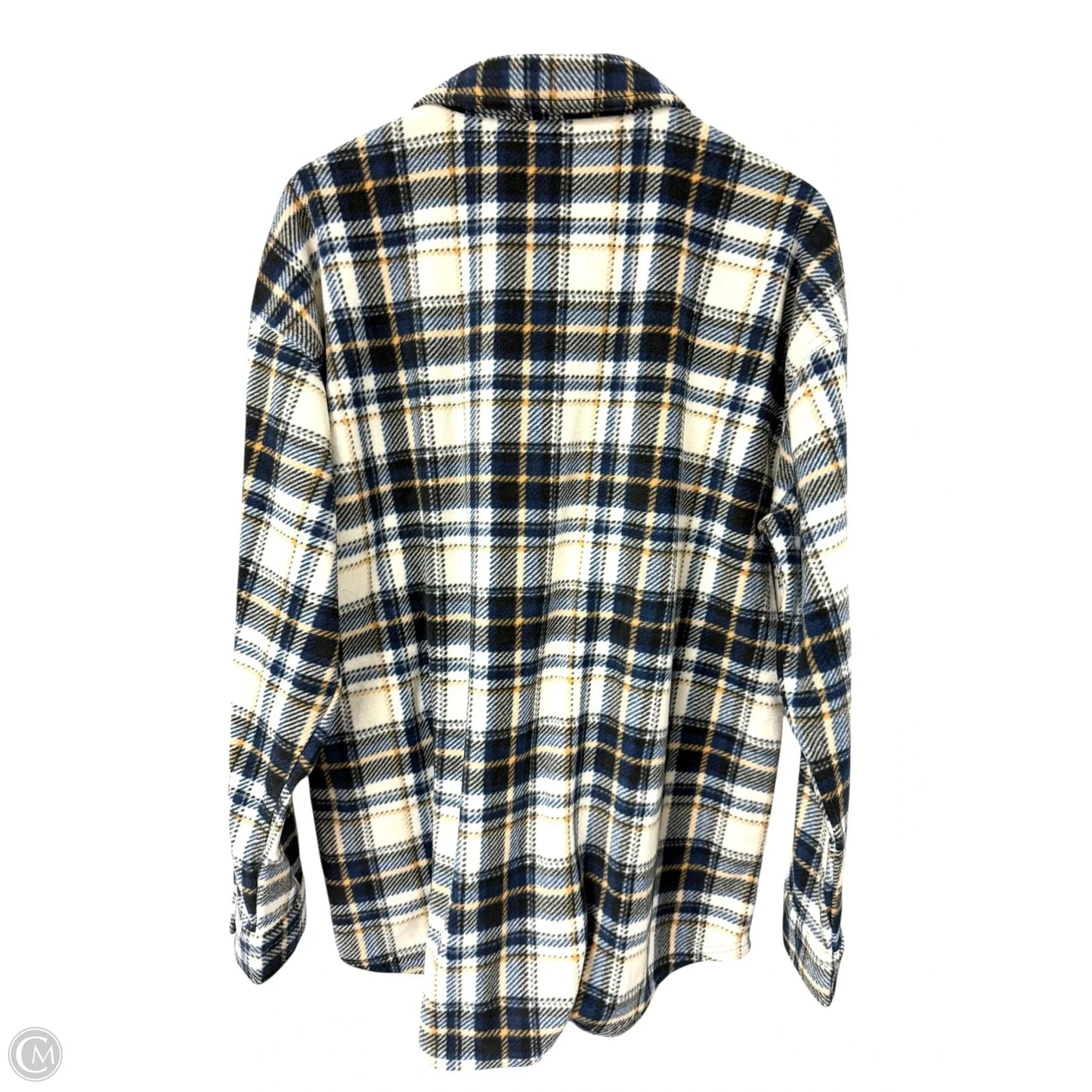 Jacket Shirt By Maurices In Plaid Pattern, Size: Xl