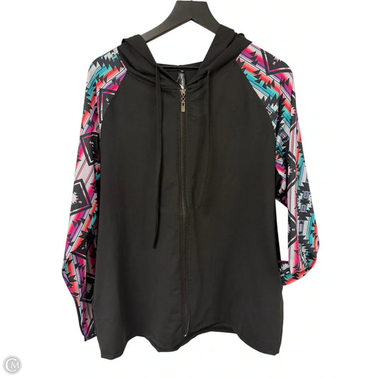 Jacket Shirt By Crazy Train In Black, Size: Xl