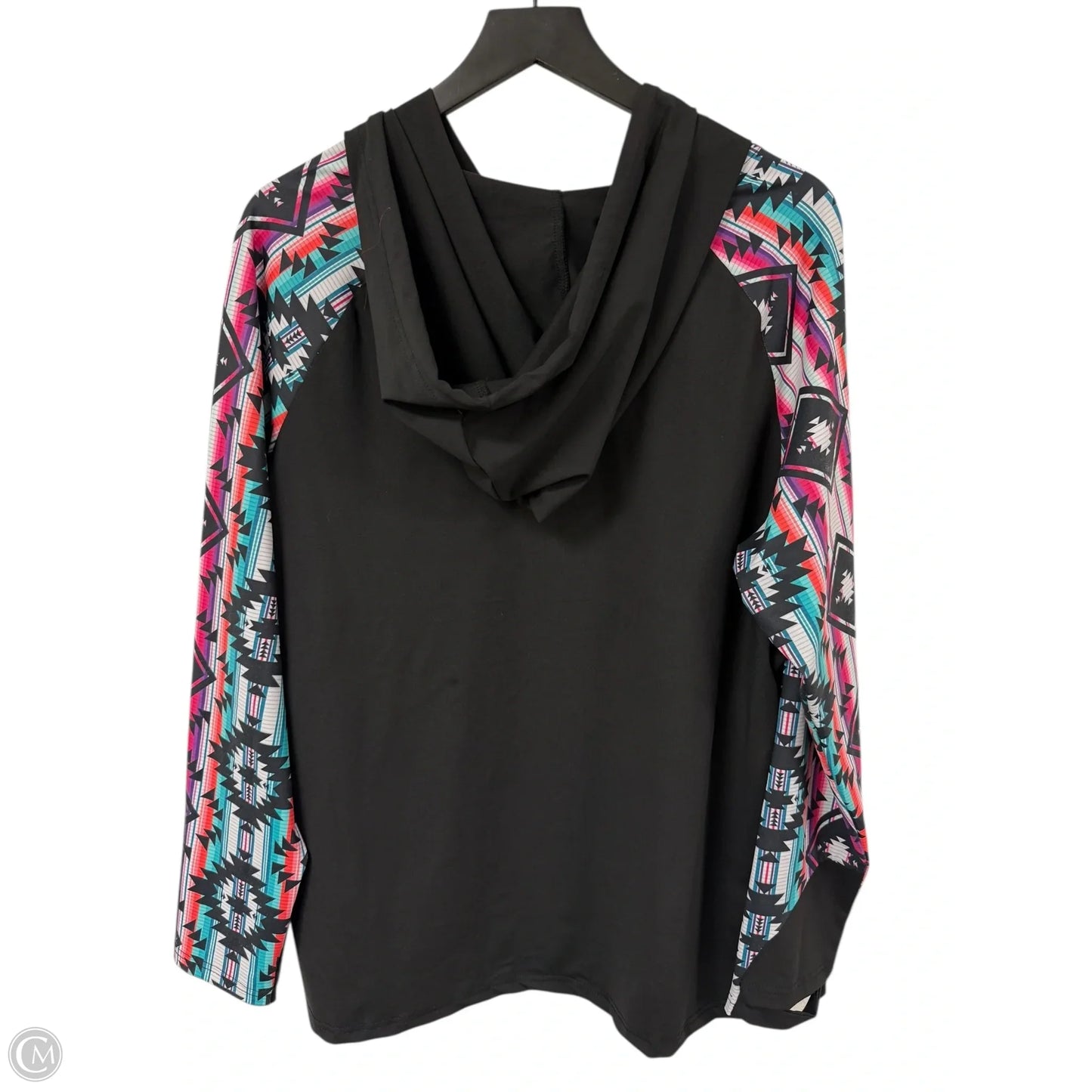 Jacket Shirt By Crazy Train In Black, Size: Xl