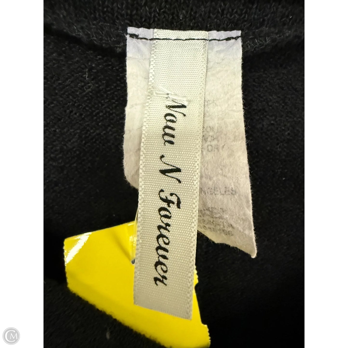 Top Long Sleeve By Clothes Mentor In Black, Size: 1x