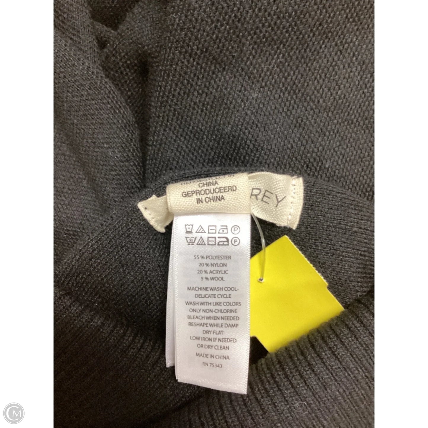 Poncho By Happily Grey In Black, Size: Osfm