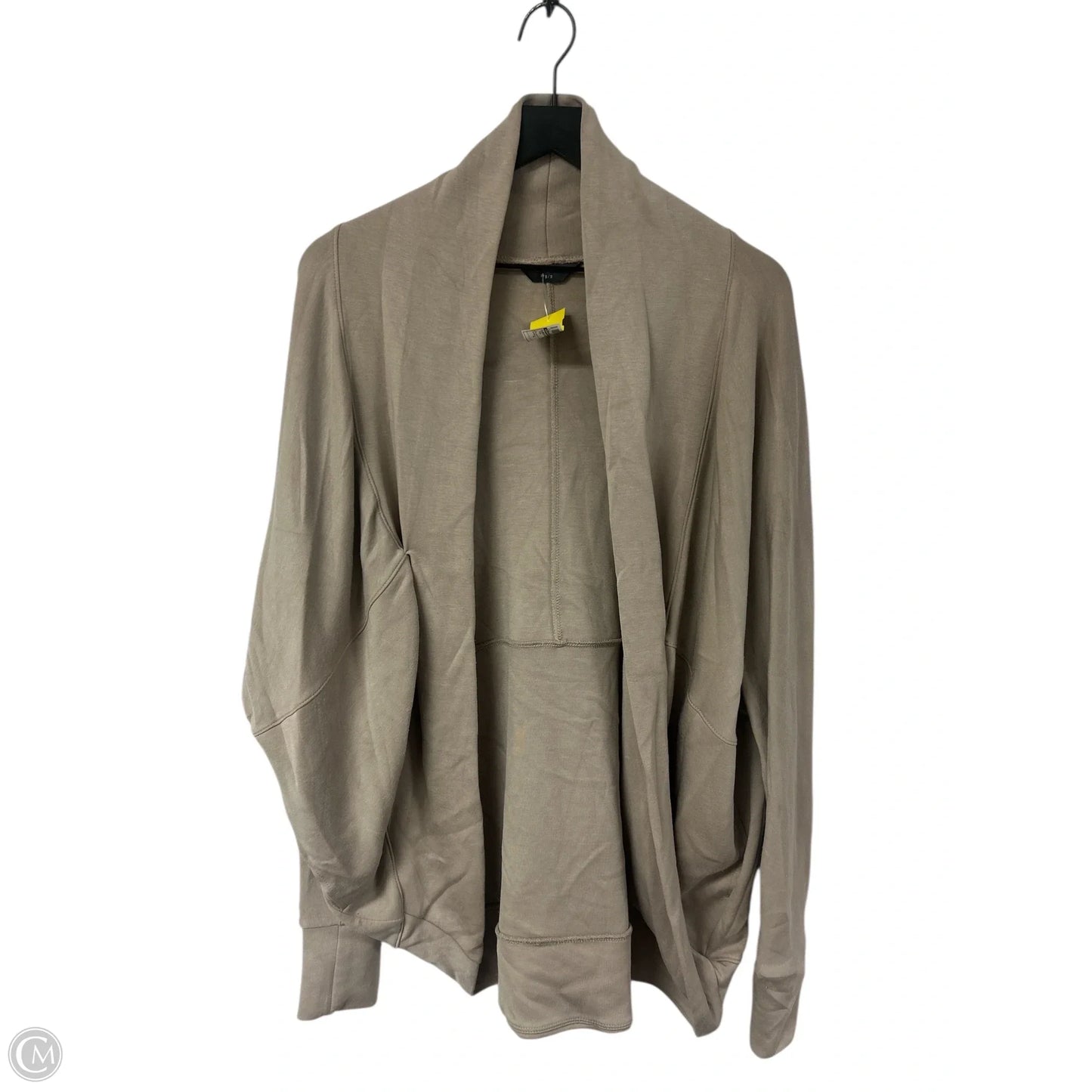 Sweater Cardigan By Danskin In Tan, Size: L