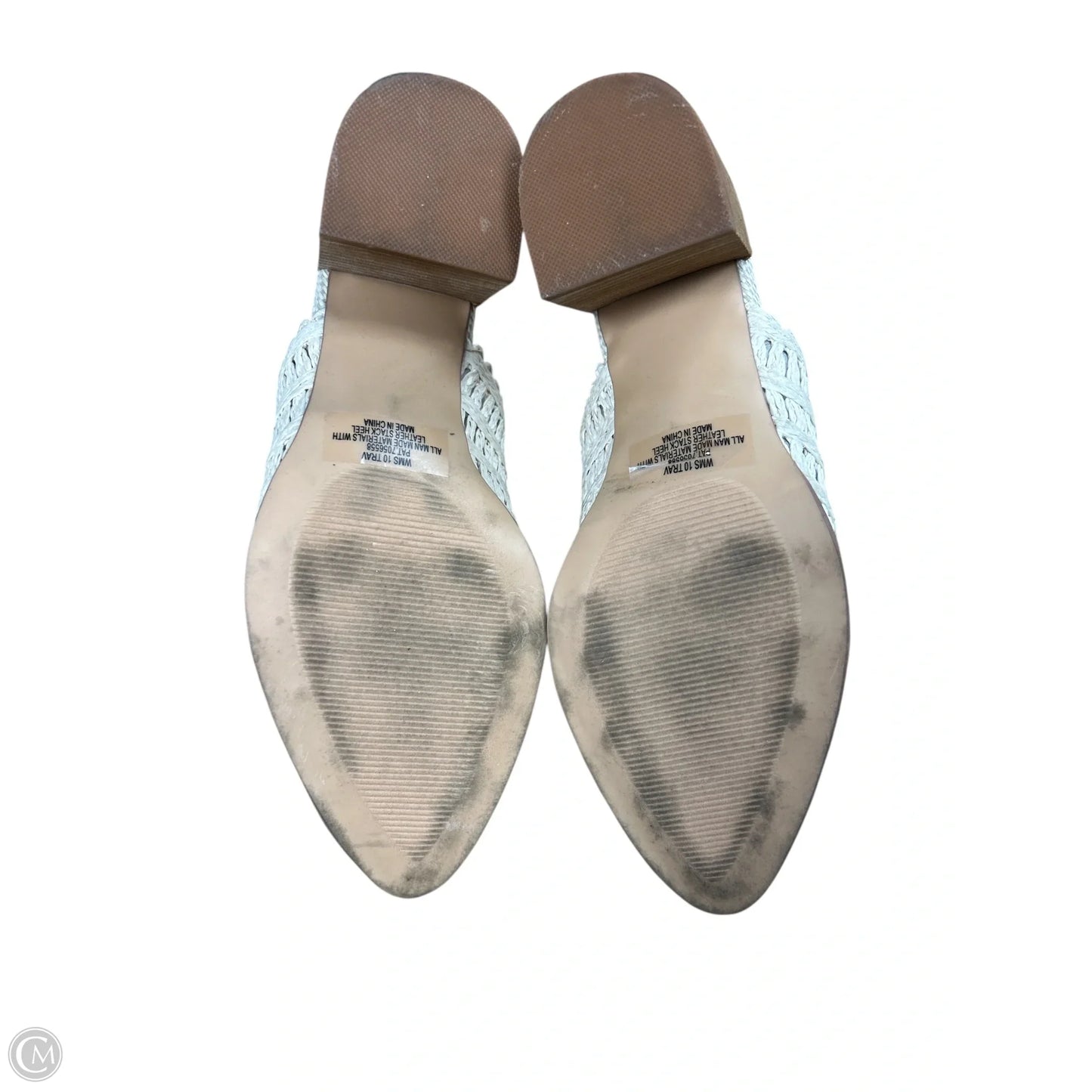 Shoes Heels Block By Dolce Vita In Beige, Size: 10