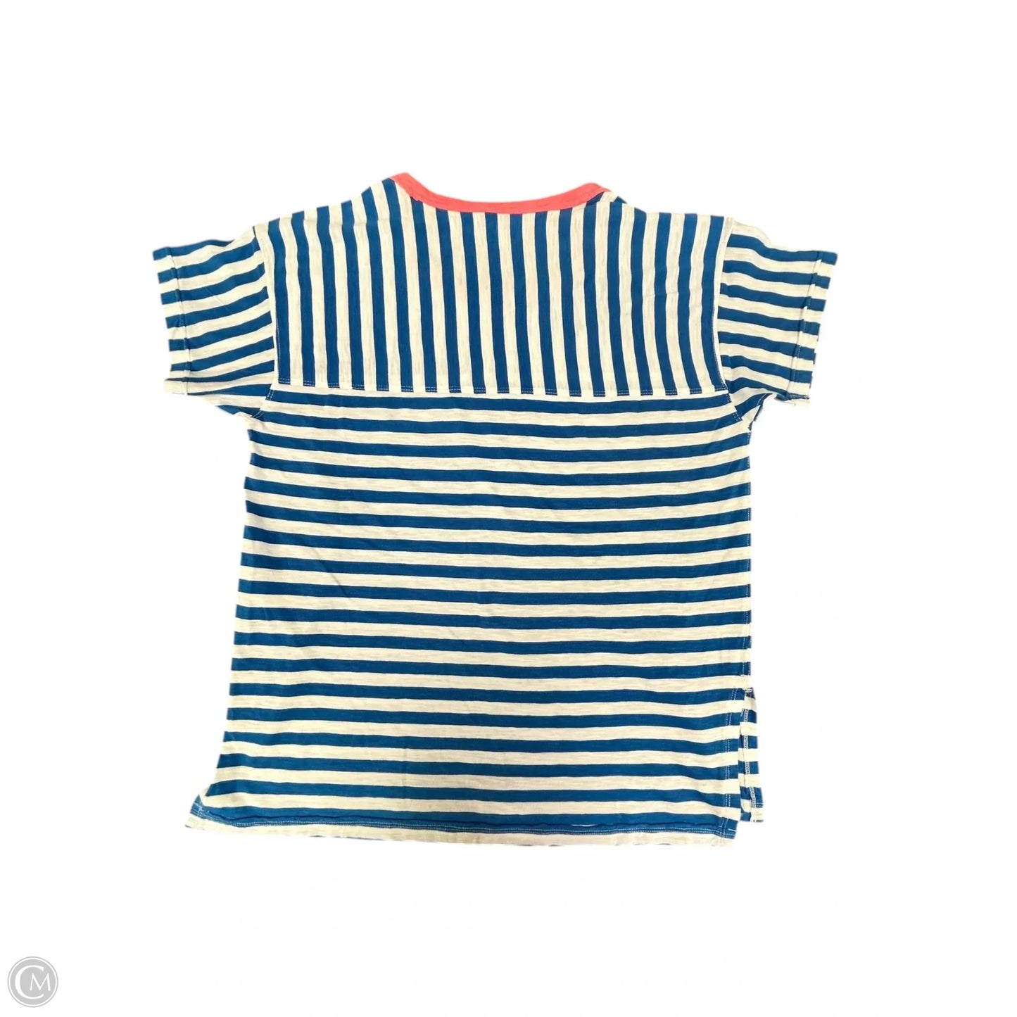 Top Short Sleeve By Pilcro In Striped Pattern, Size: S