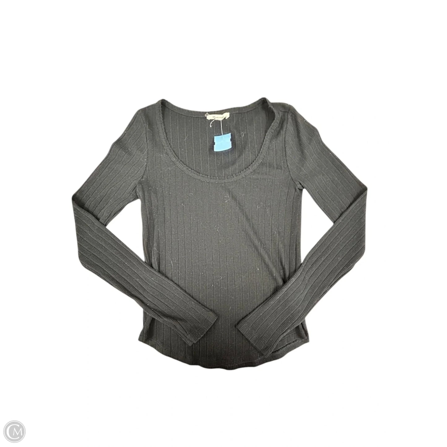 Top Long Sleeve By Madewell In Black, Size: S