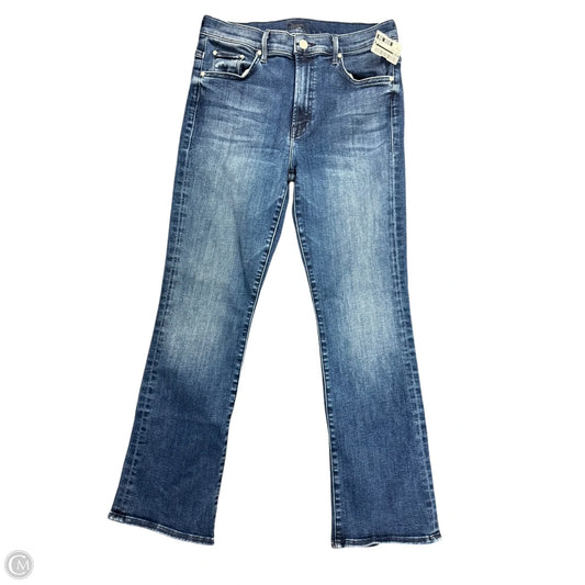 Jeans Straight By Mother In Blue Denim, Size: 6