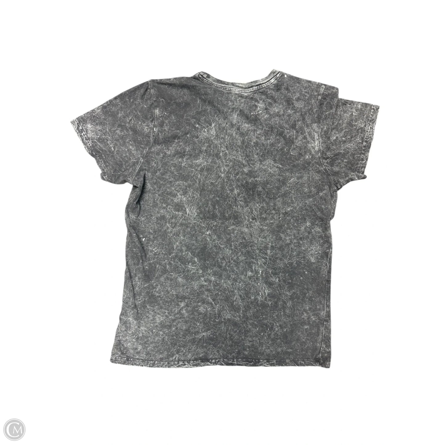 Top Short Sleeve By Clothes Mentor In Grey, Size: L