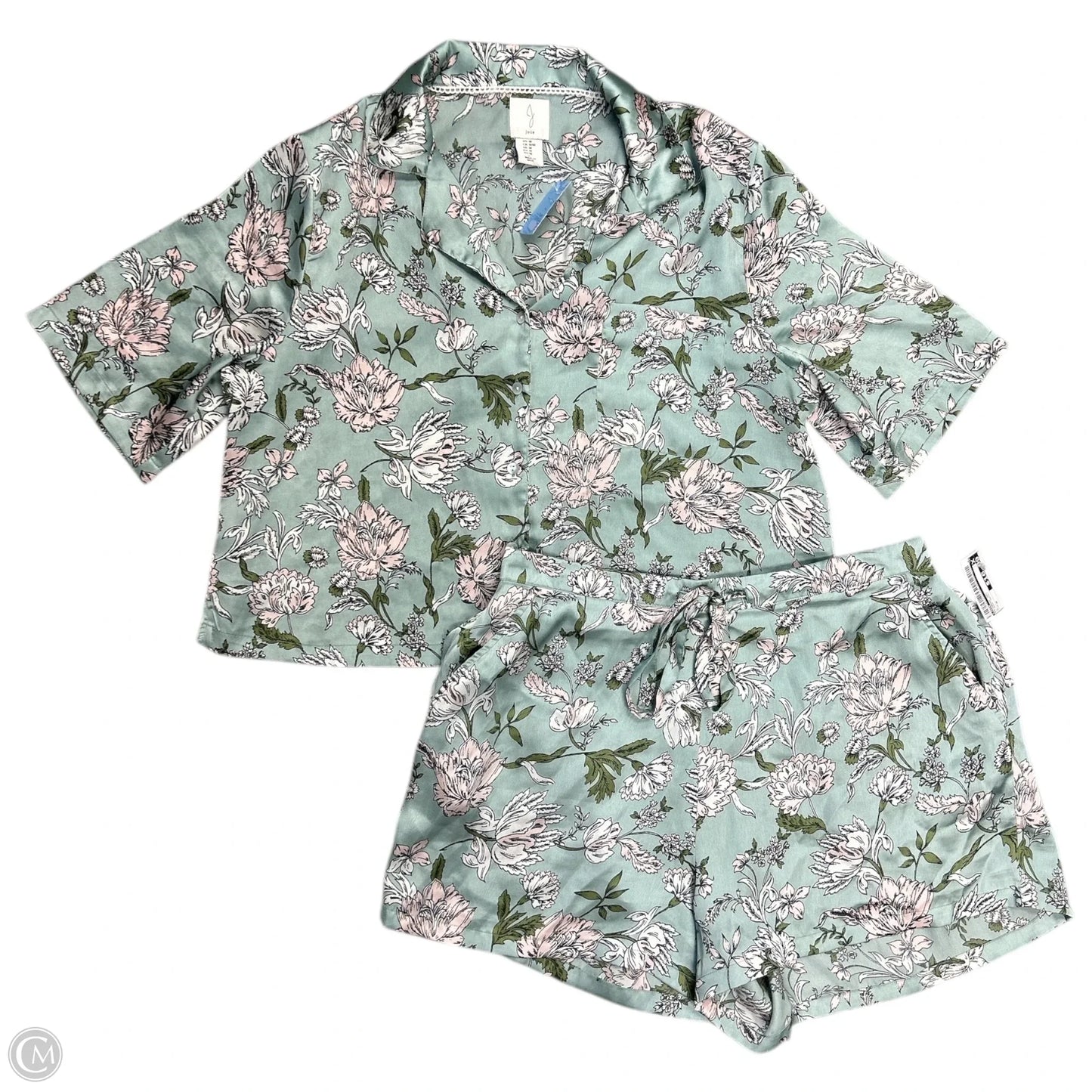 Pajamas 2pc By Joie In Floral Print, Size: M