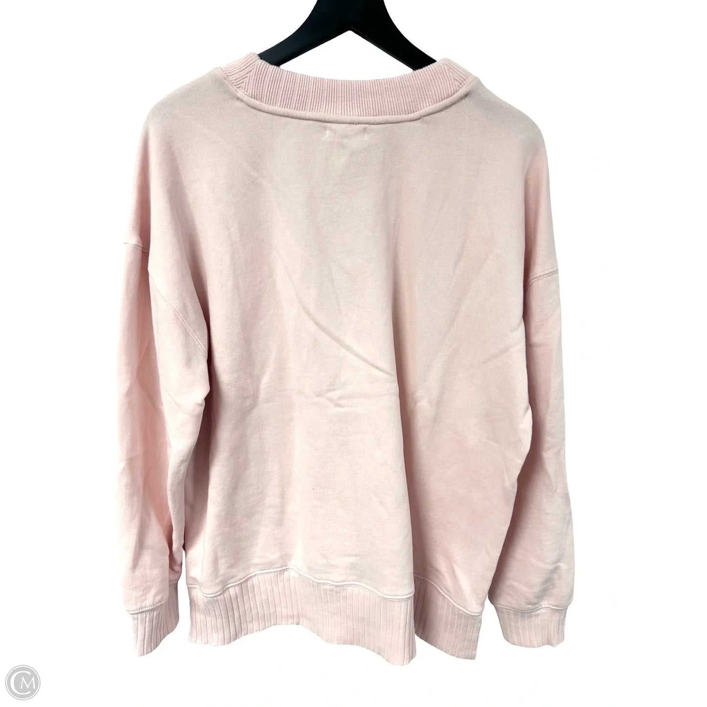 Sweatshirt Crewneck By Maurices In Pink, Size: L
