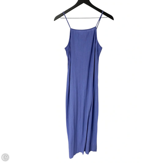 Dress Casual Midi By A New Day In Purple, Size: S