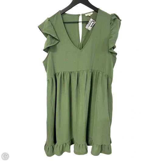 Dress Casual Short By Jodifl In Green, Size: L
