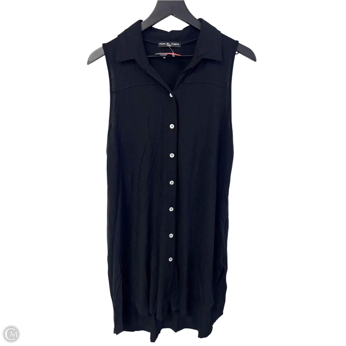 Dress Casual Short By Kim & Cami In Black, Size: L