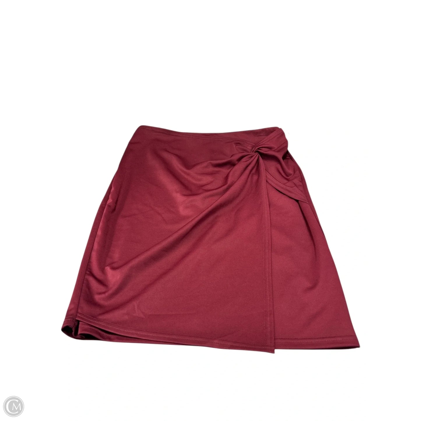 Skirt Midi By Kate Kasin In Red, Size: L