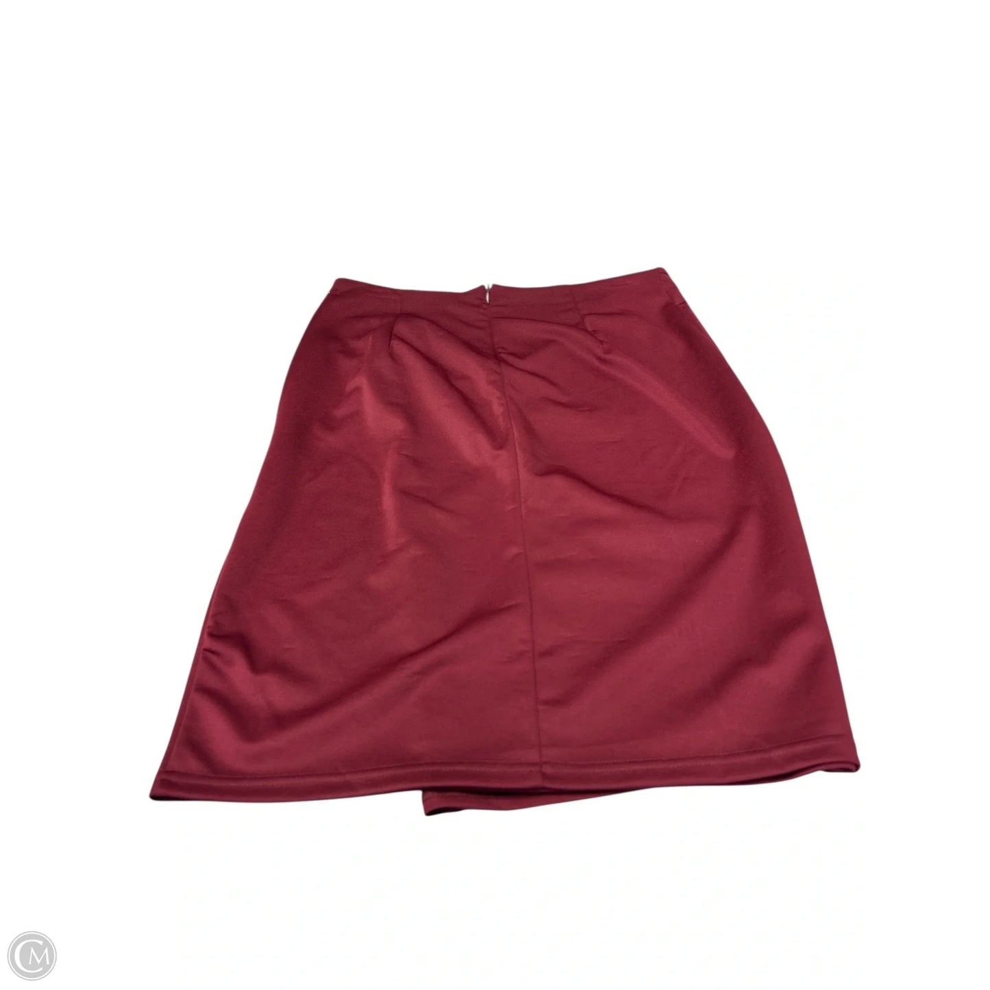 Skirt Midi By Kate Kasin In Red, Size: L