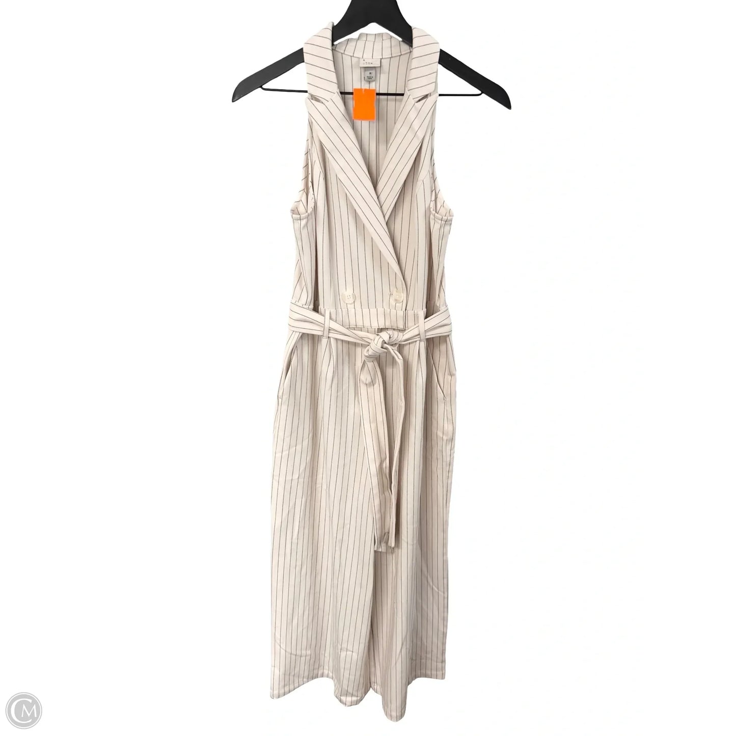 Jumpsuit By A New Day In Striped Pattern, Size: M