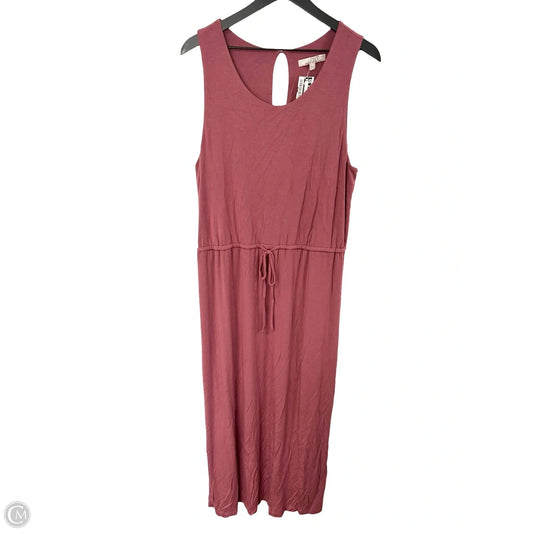 Dress Casual Maxi By Athleta In Pink, Size: Xl