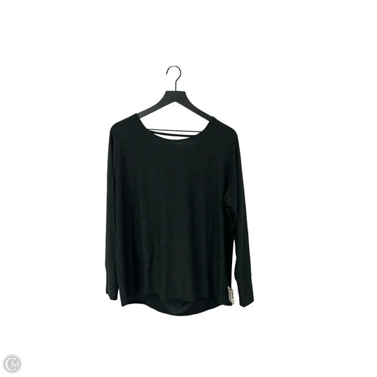 Athletic Top Long Sleeve Crewneck By Spanx In Green, Size: Xl