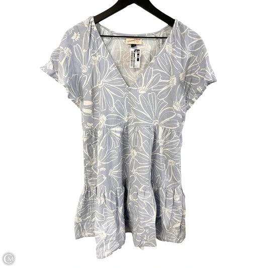 Dress Casual Short By Universal Thread In Blue, Size: S