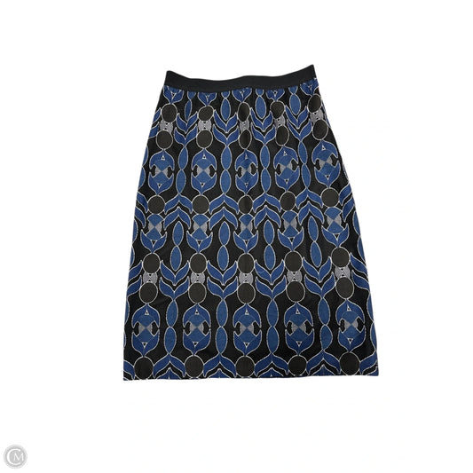 Skirt Designer By Tory Burch In Black & Blue, Size: 6