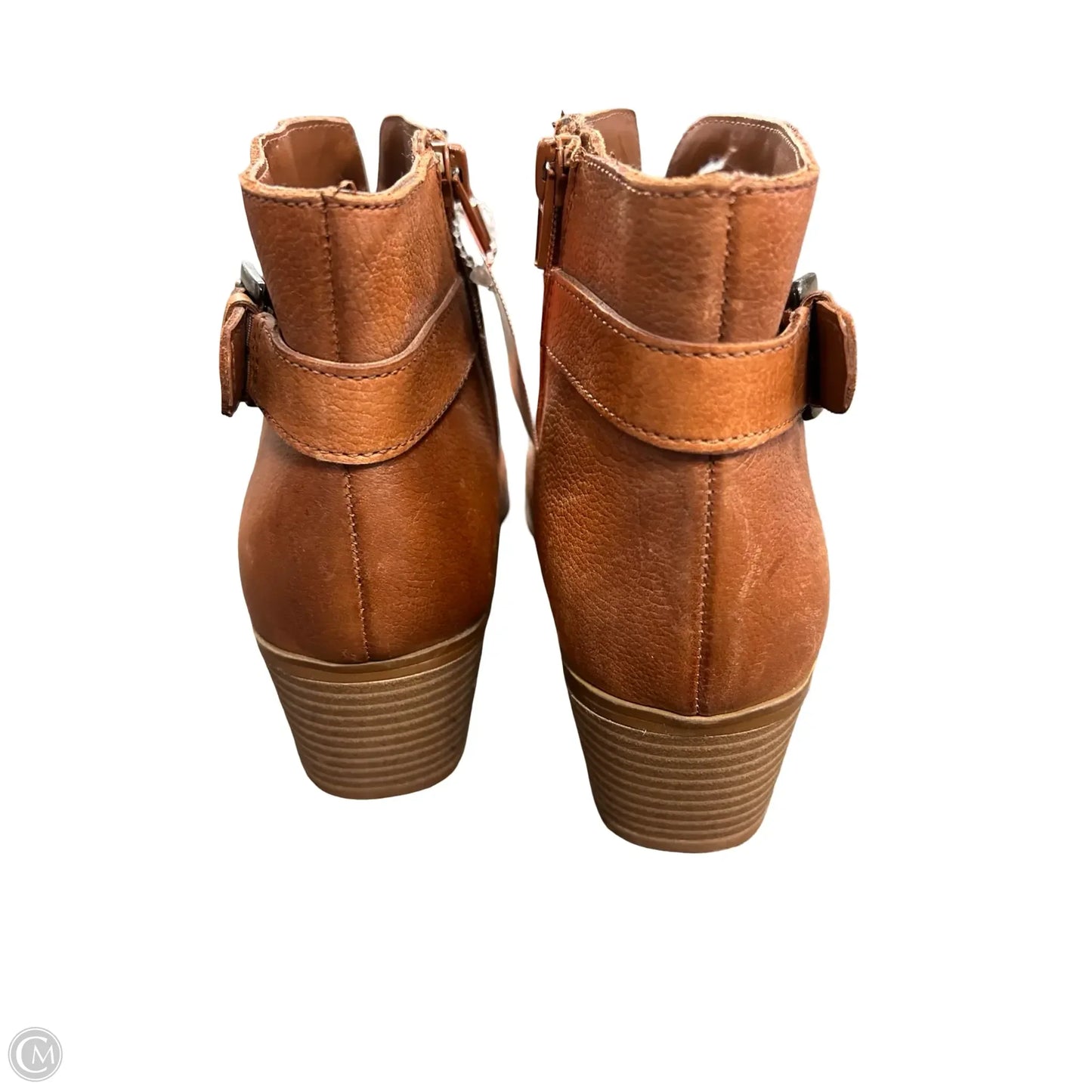 Boots Ankle Flats By Naturalizer In Brown, Size: 10