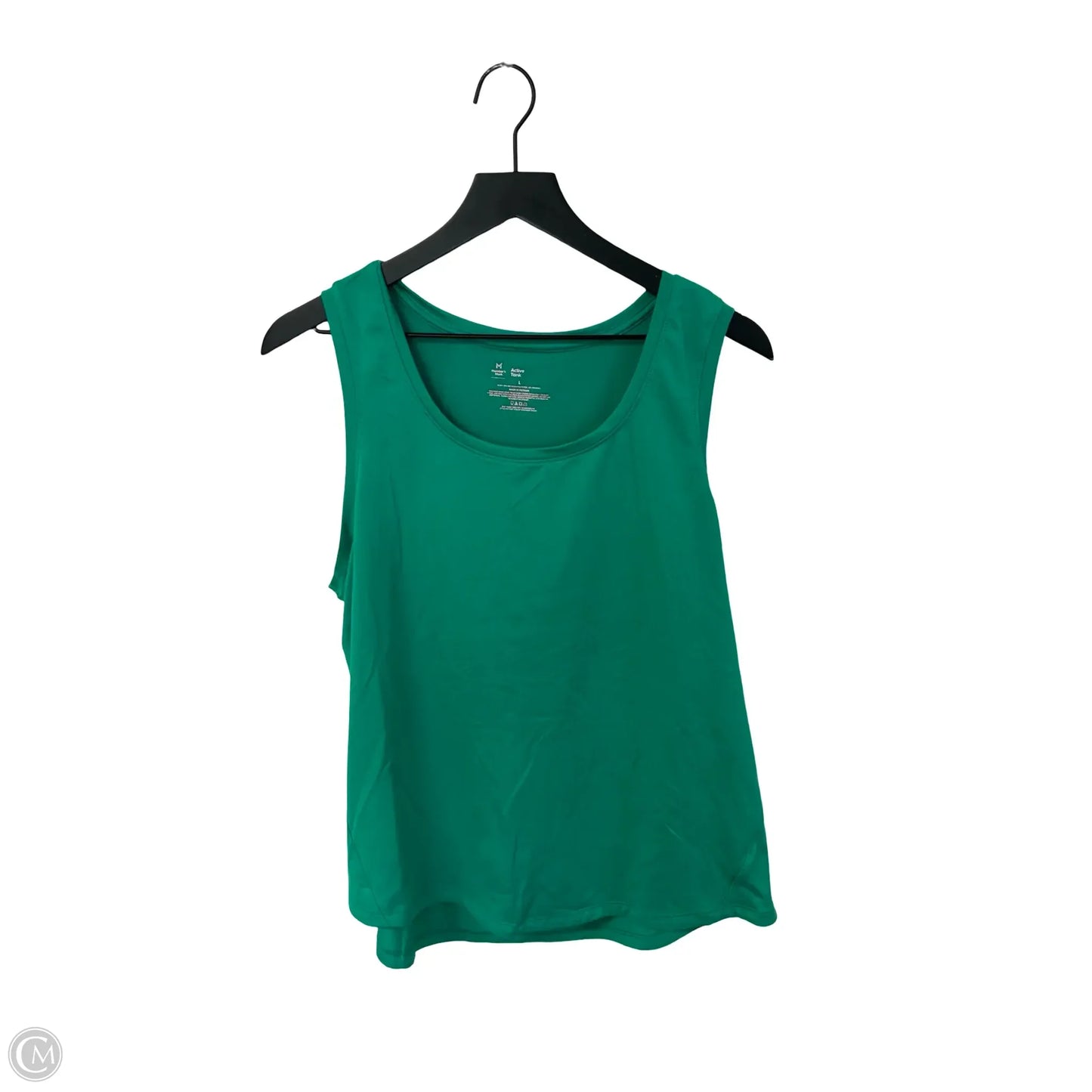 Athletic Tank Top By Members Mark In Green, Size: L