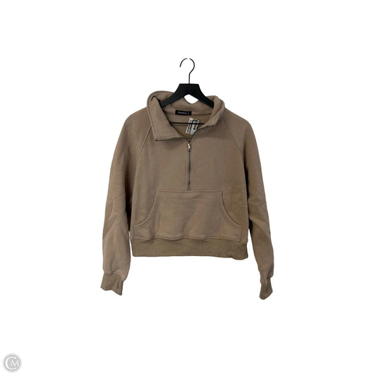 Sweatshirt Collar By Automet In Tan, Size: M