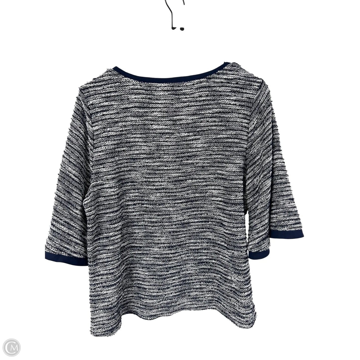 Top Short Sleeve By Cma In Blue, Size: M