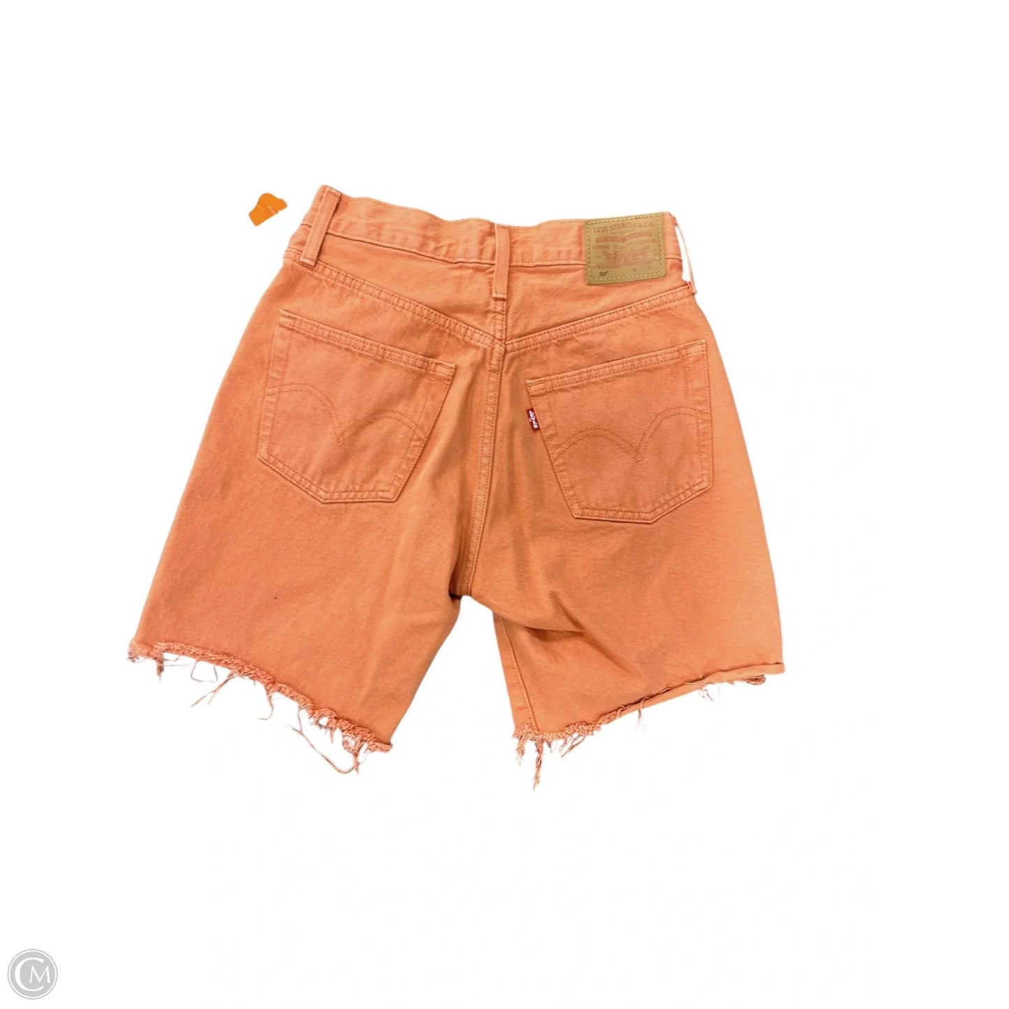 Shorts By Levis In Orange Denim, Size: 0