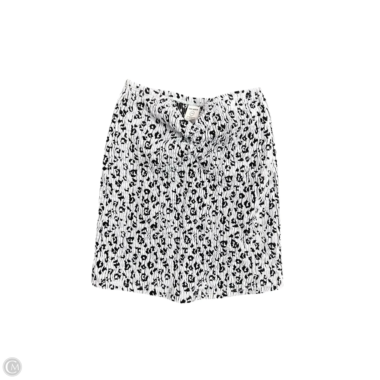 Top Sleeveless By Good American In Black & Blue, Size: S