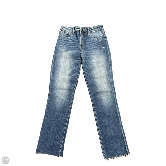 Jeans Straight By Kut In Blue Denim, Size: 2