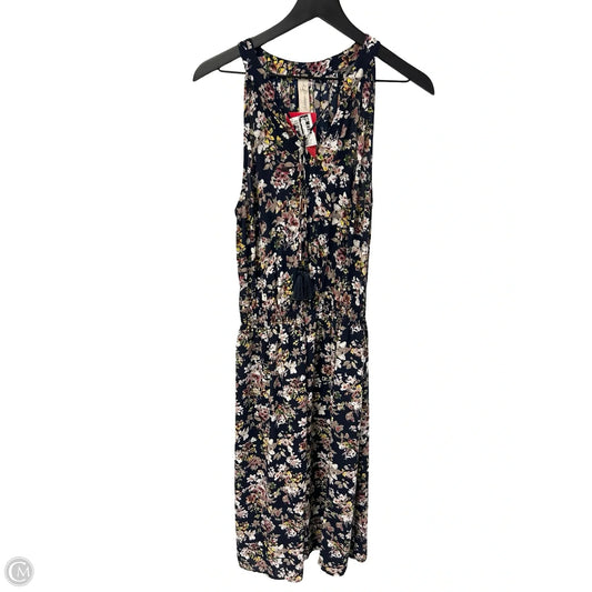 Dress Casual Midi By Allison Joy In Floral Print, Size: Xl
