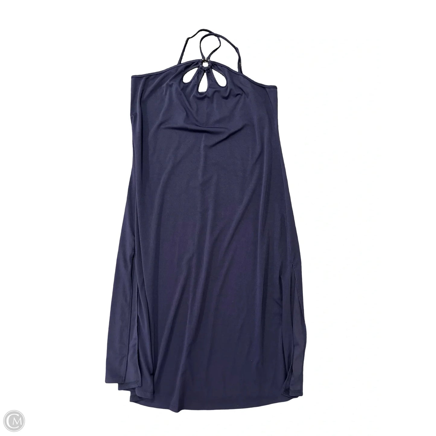 Dress Casual Midi By Bloomchic In Blue, Size: 3x